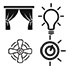 Touch switches � Light, Fan, Curtain Control Touch switches � Light, Fan, Curtain Control